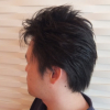 メンズ４サイド　スタイリング：ピースワックス